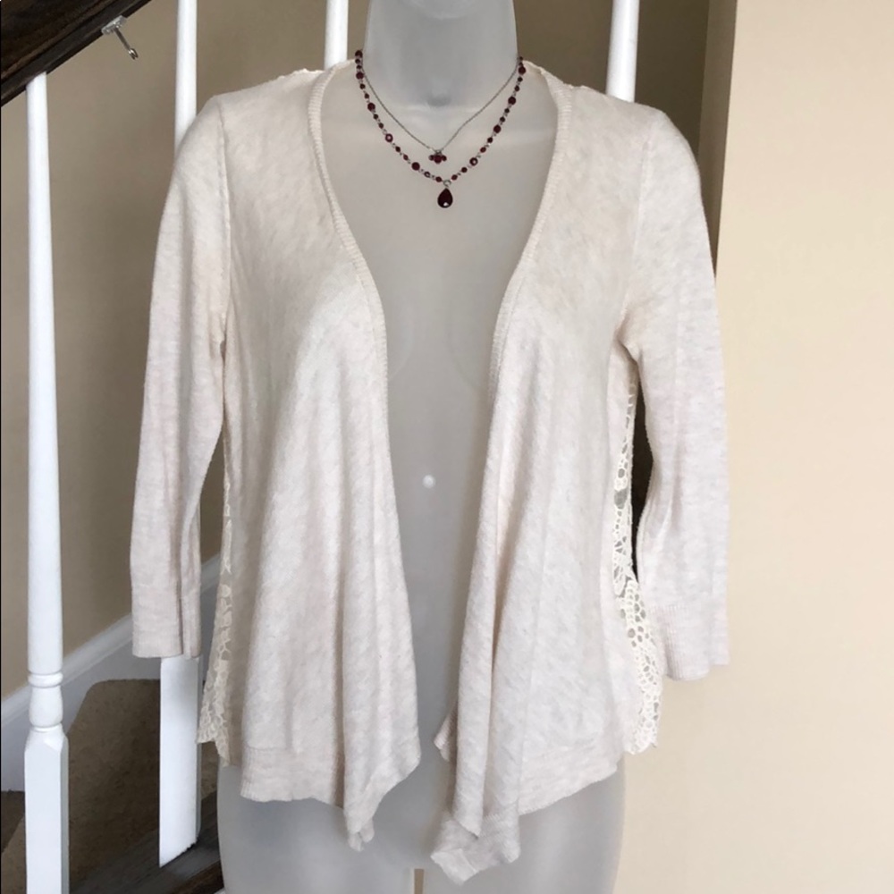 Open front cardigan